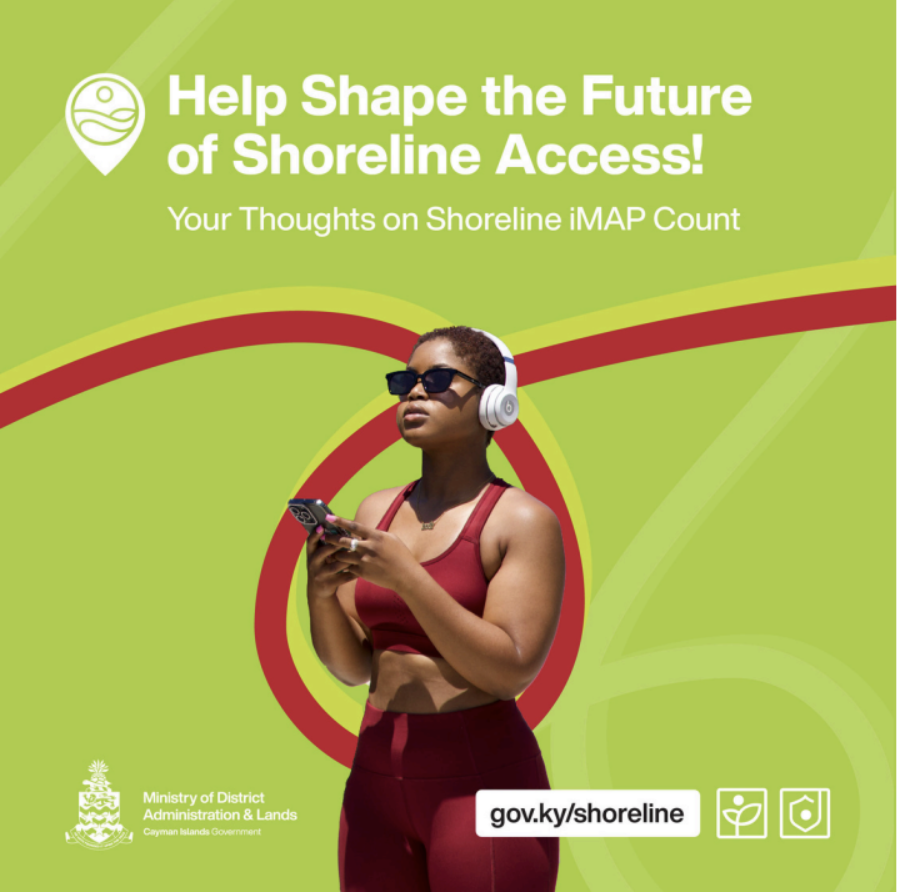 Girl using the iMap for shoreline access