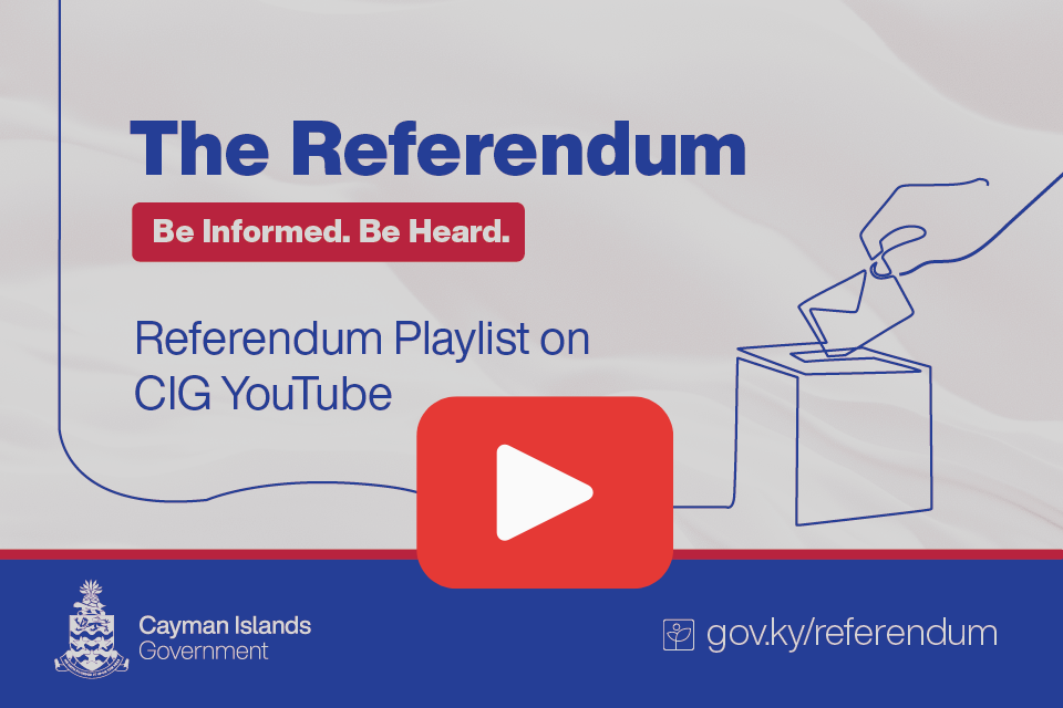 The Referendum. Be Informed. Be Heard. Referendum Playlist on CIG Youtube.